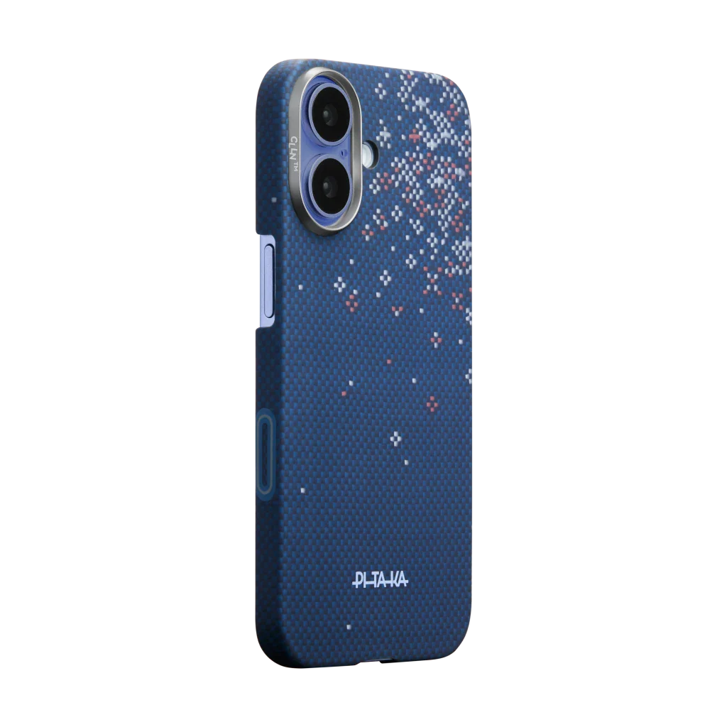 iPhone 17,Nightfall Blue (PitaTap™),Edge Case