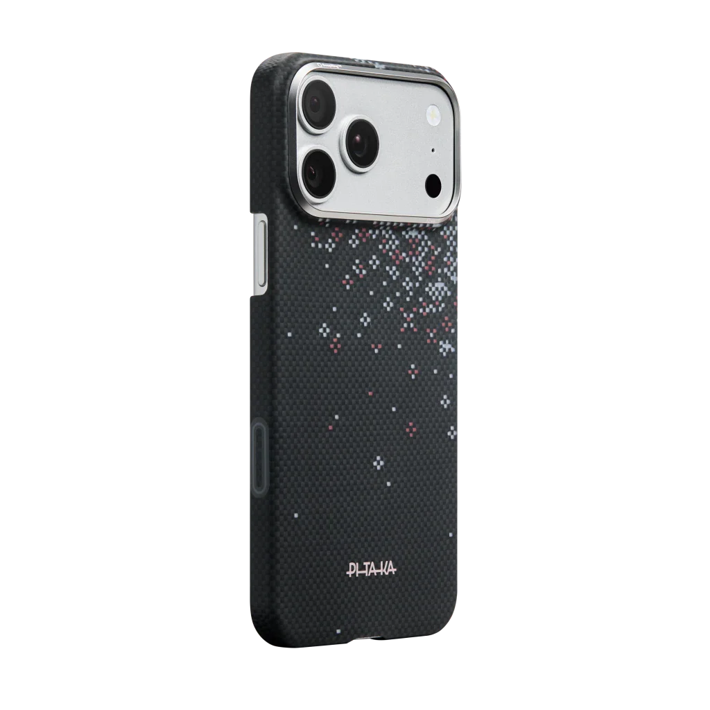 iPhone 17 Pro Max+iPhone 17 Pro,Midnight Black (PitaTap™),Edge Case