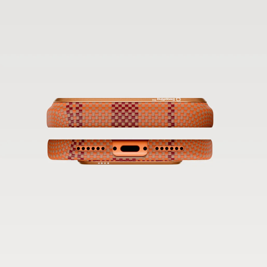 PITAKA × MÜNN | Flora in Grid Phone Case